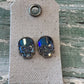 12mm Cushion Cut Austrian Crystal Silver Skull