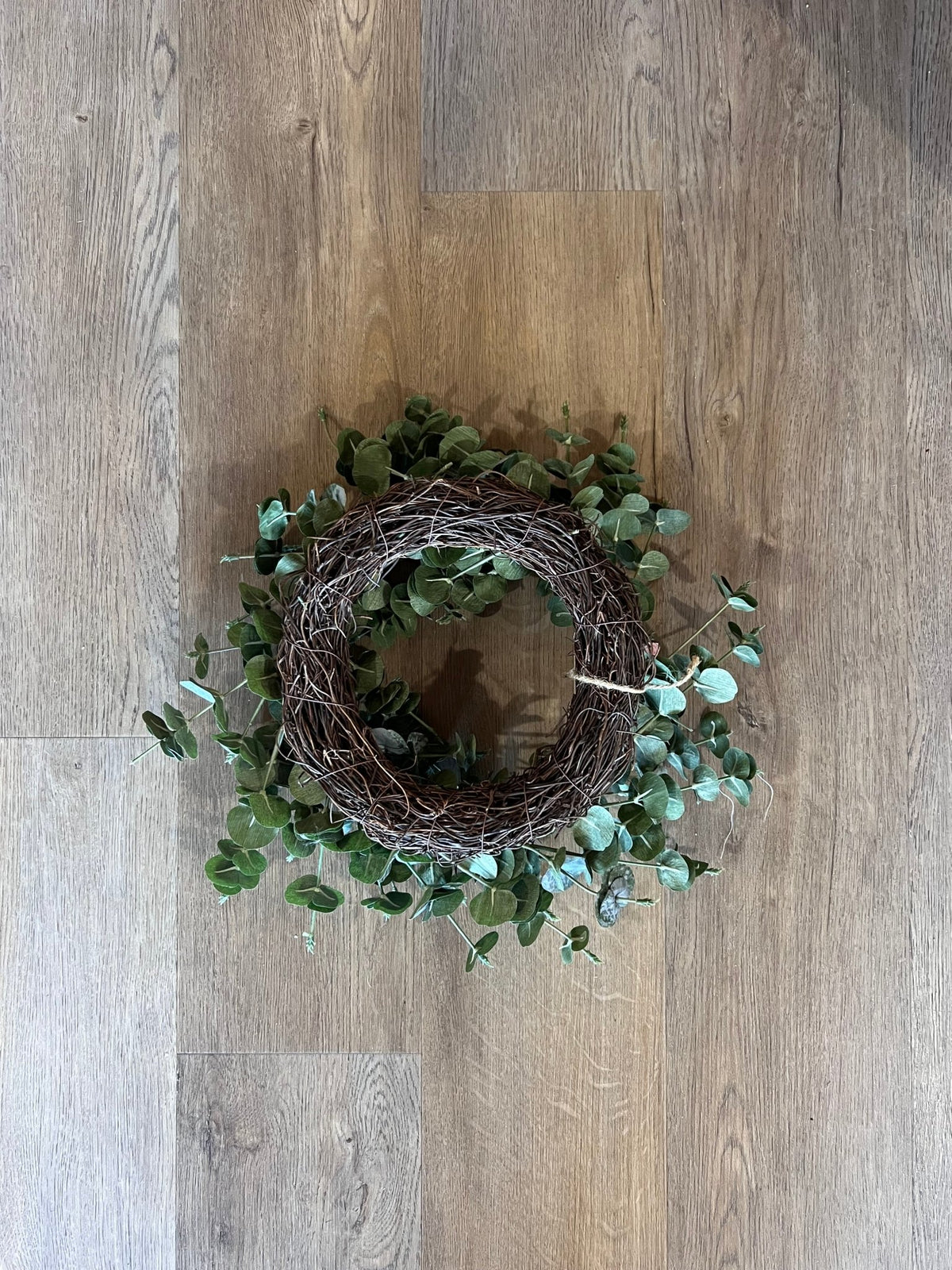 6.5" Bygone Eucalyptus Candle Ring 