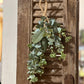 13" Green Leaf Hanger - The Mustard Seed Collection, The Seed