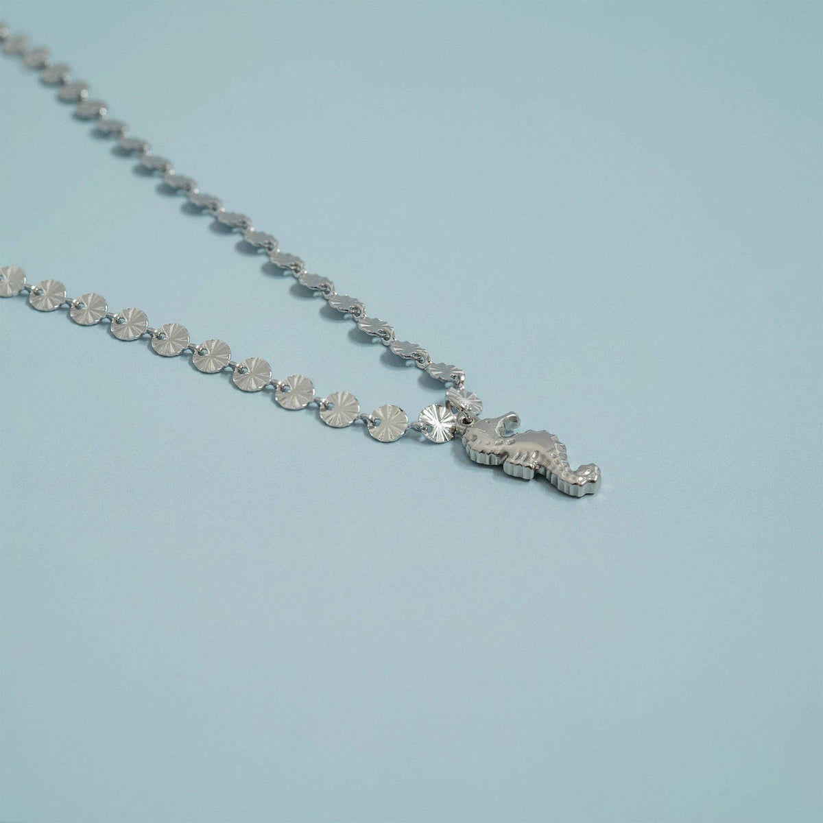 18K Gold PVD Stainless Steel Sunburst Chain Necklace: Gold / 16+2" WJW