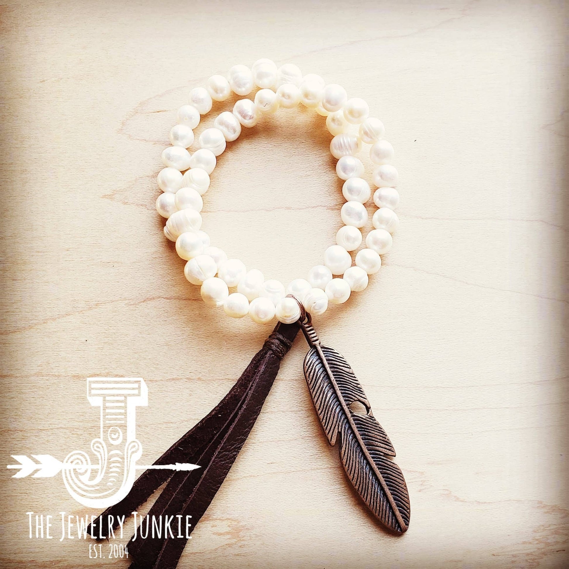 Double Strand Genuine Pearl Bracelet