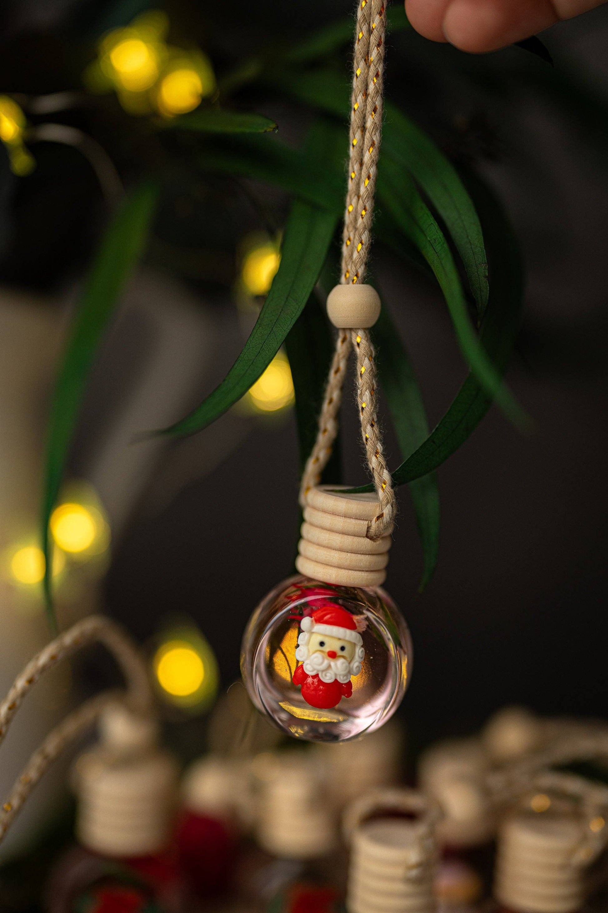 Beautiful Christmas Car Diffuser/Cure Air Freshener/Christmas Scents and more/ Car accessories for women /Luxury: Snowman / Ginger&Spice