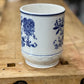 Vintage German Blue and White Ceramic Sugar Canister Orlando Estate Auction