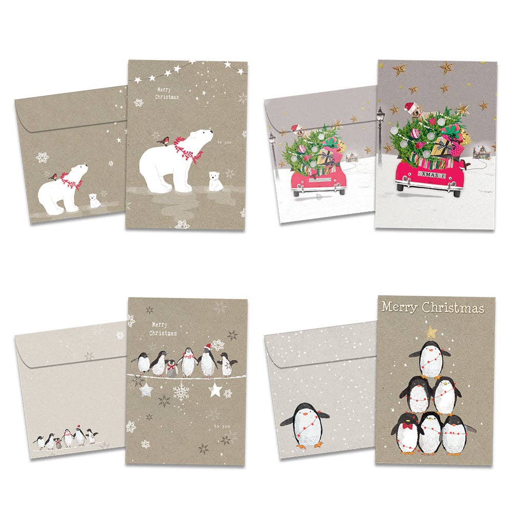 Whimsical Kraft Holiday Pack