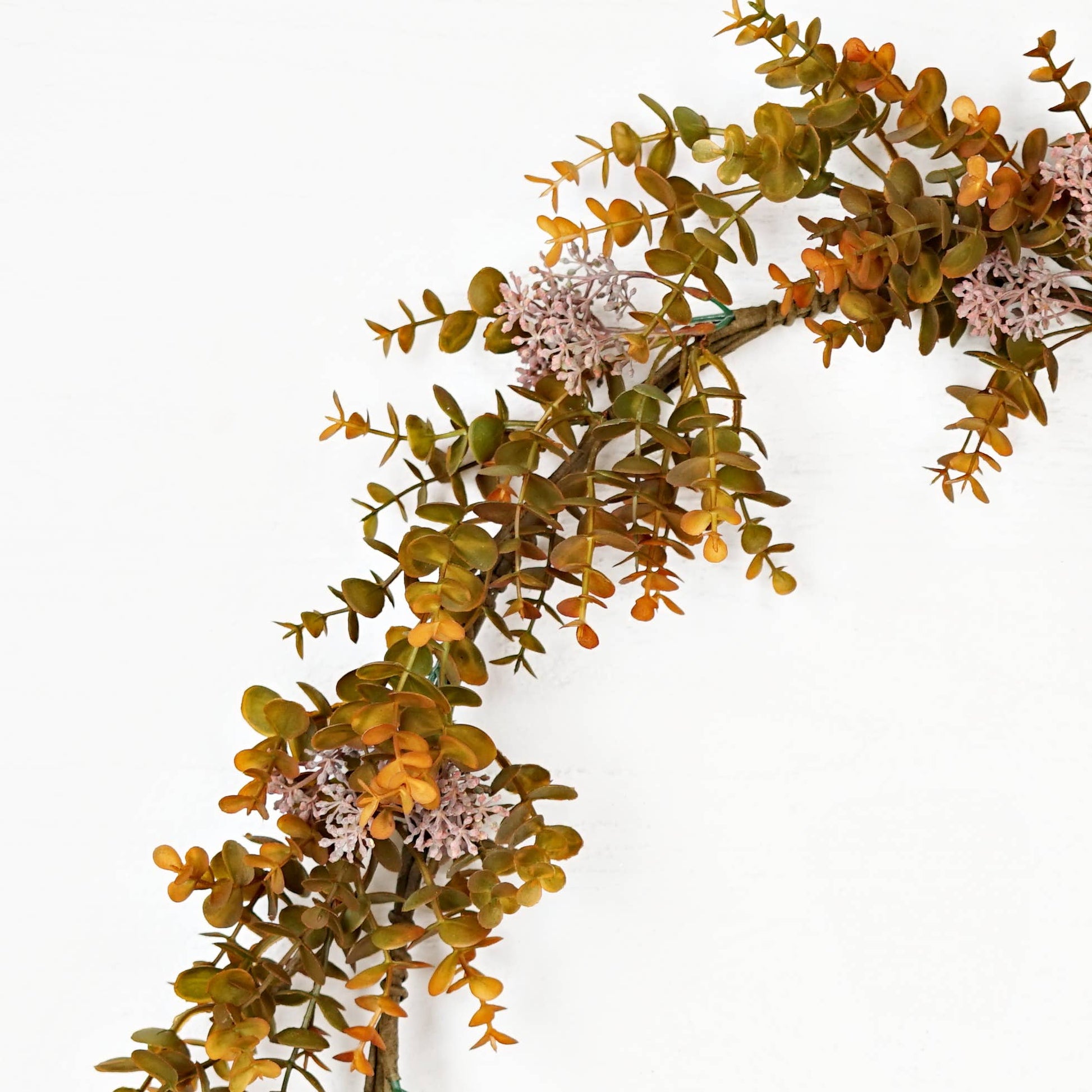 5ft Garland-Fall Mix Seeded Eucalyptus-