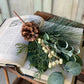 14” Greenwood Pine Pick - The Mustard Seed Collection, The Seed
