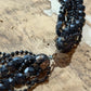 14"Vintage Black Necklace - The Mustard Seed Collection, The Seed