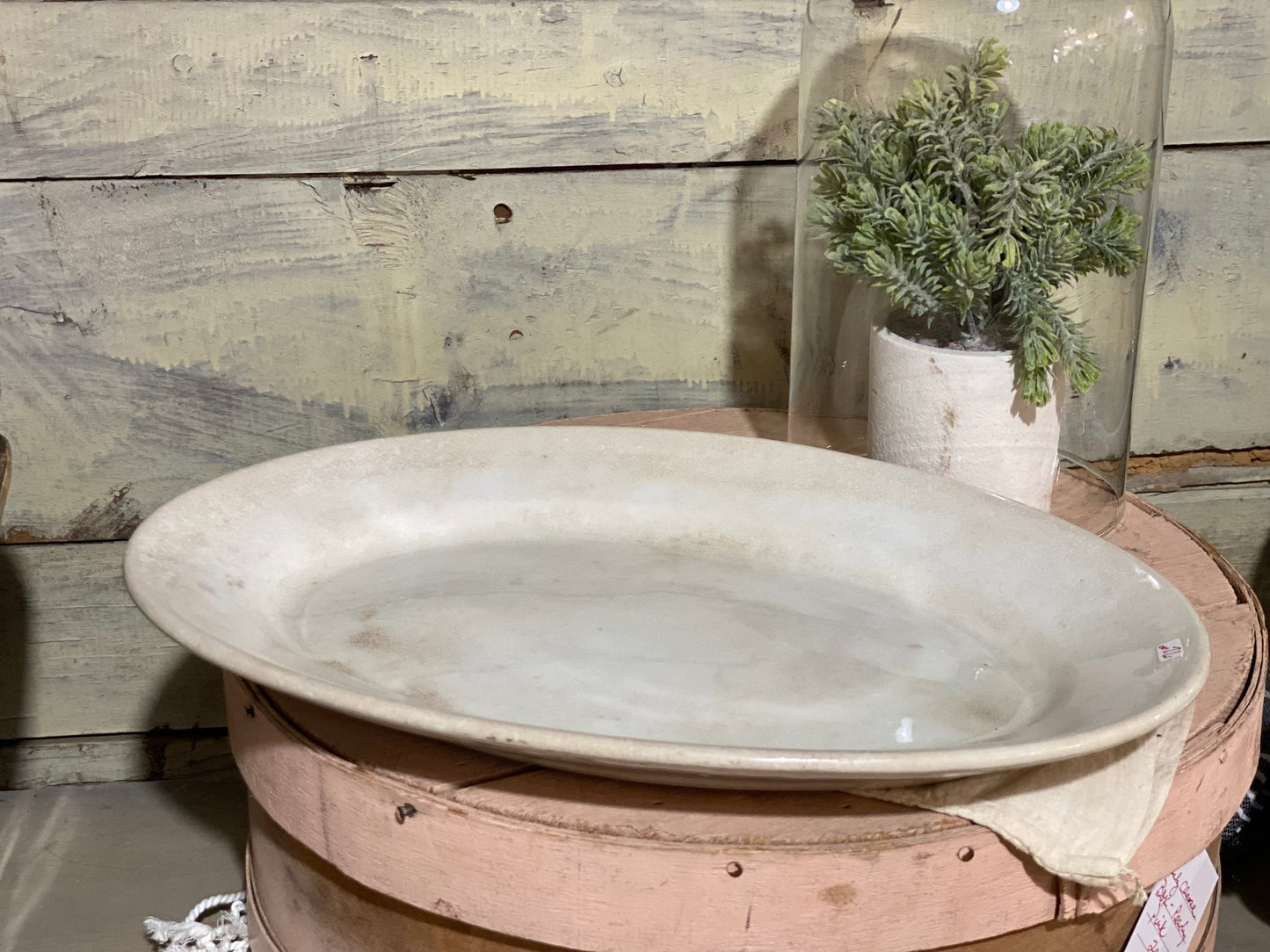15" Ironstone Platter