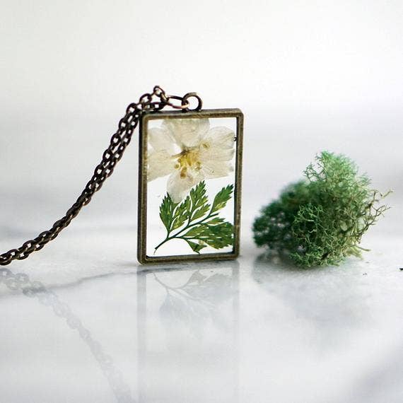 December Birth Flower Necklace
