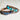 Genuine Leather Narrow Cuff with Turquoise Regalite Stones The Jewelry Junkie