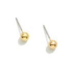 Gold or Silver Tone Studs
