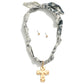 Zebra Bandana Necklace