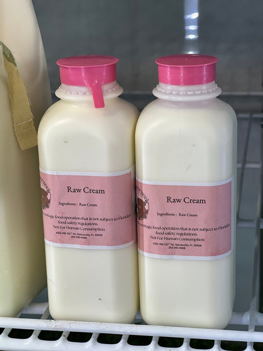 16 oz. Raw Cream 