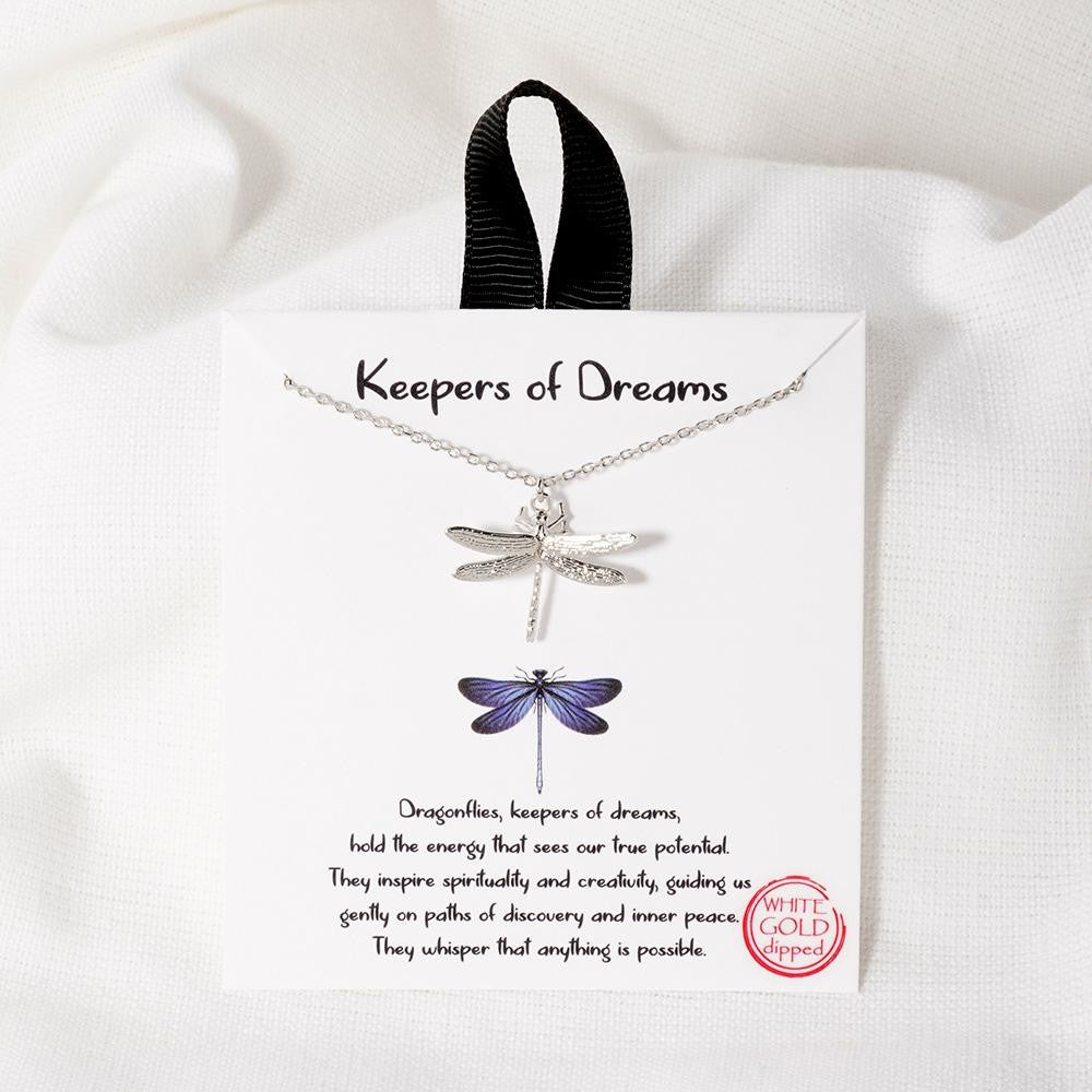 Keepers of Dreams Dragonfly Necklace