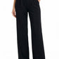 Air Scuba Oversized Pants: Black MIO WHOLESALE