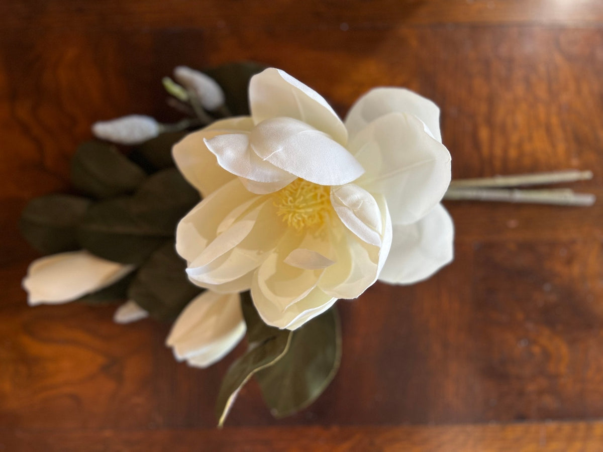 18” Magnolia Pick - The Mustard Seed Collection, The Seed