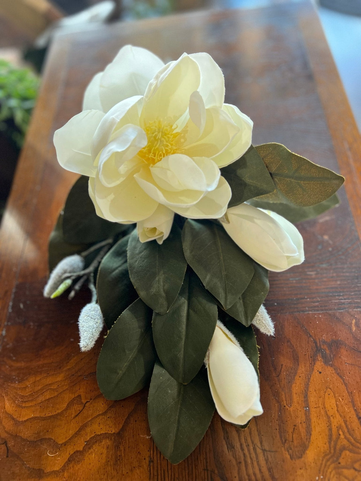 18” Magnolia Pick - The Mustard Seed Collection, The Seed