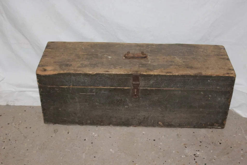 Large Vintage Carpenters Tool Box