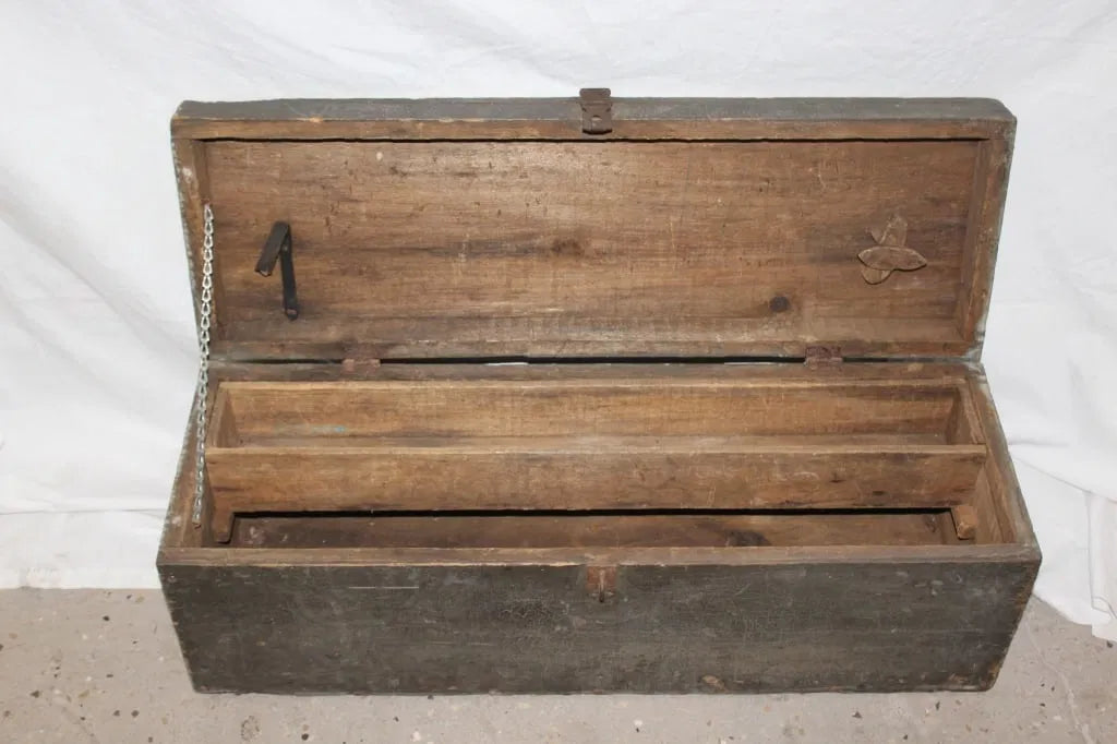 Large Vintage Carpenters Tool Box