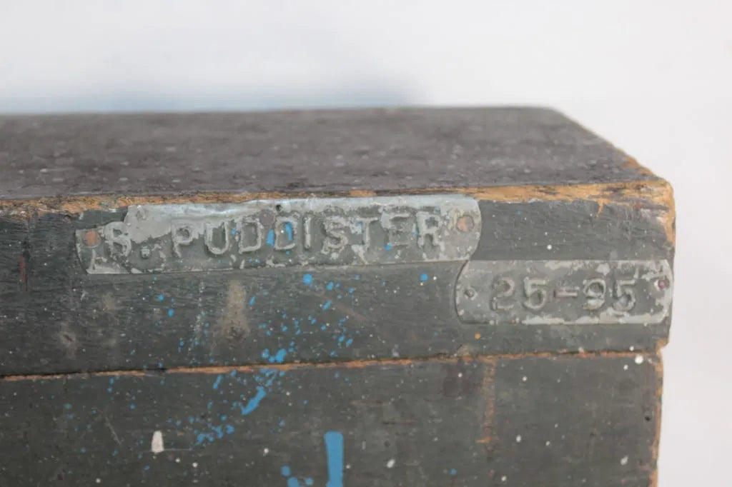 Vintage Wood Carpenters Tool Box