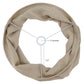 Stonewashed Fringe Lamp Shade: Natural / 12"x18"