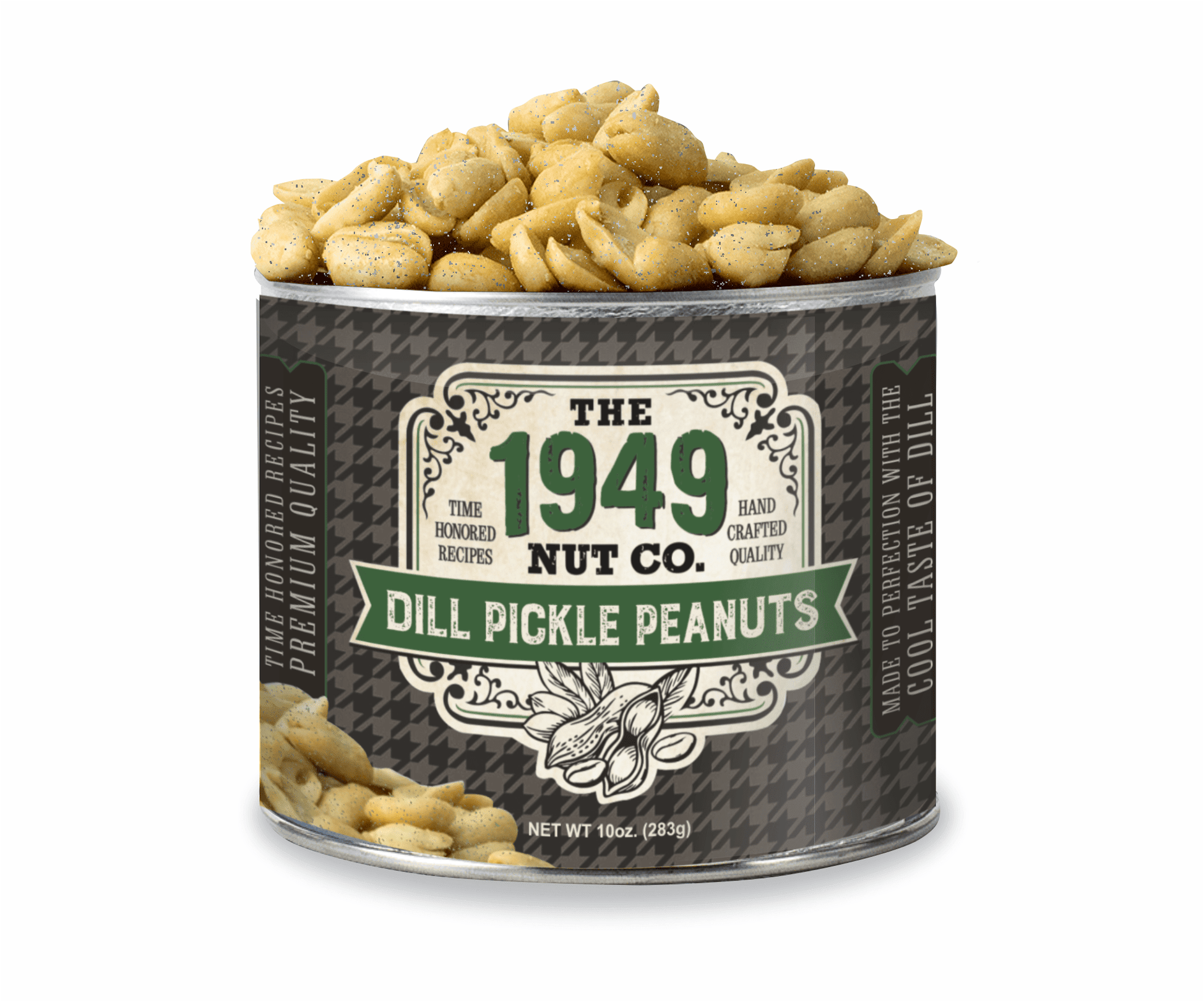1949 Nut Co. 10 oz Dill Pickle Peanuts - The Mustard Seed Collection, The Seed