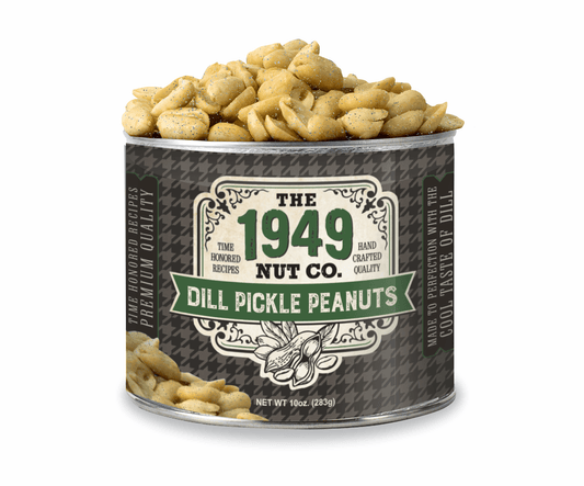 1949 Nut Co. 10 oz Dill Pickle Peanuts - The Mustard Seed Collection, The Seed