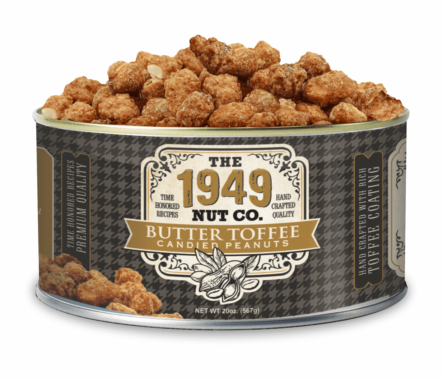 1949 Nut Co. 20 oz. Butter Toffee Peanuts - The Mustard Seed Collection, The Seed