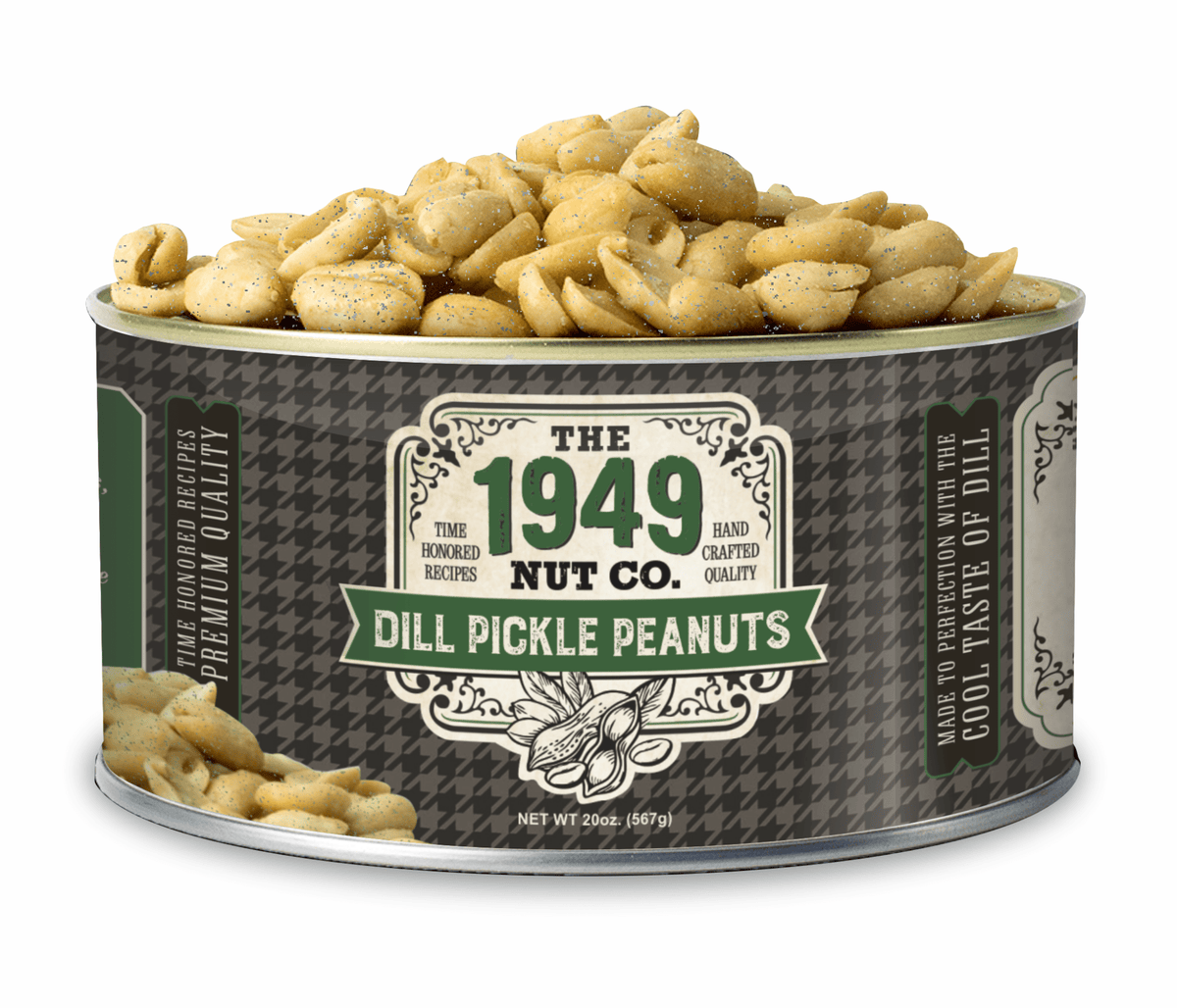 1949 Nut Co. 20 oz Dill Pickle Peanuts - The Mustard Seed Collection, The Seed