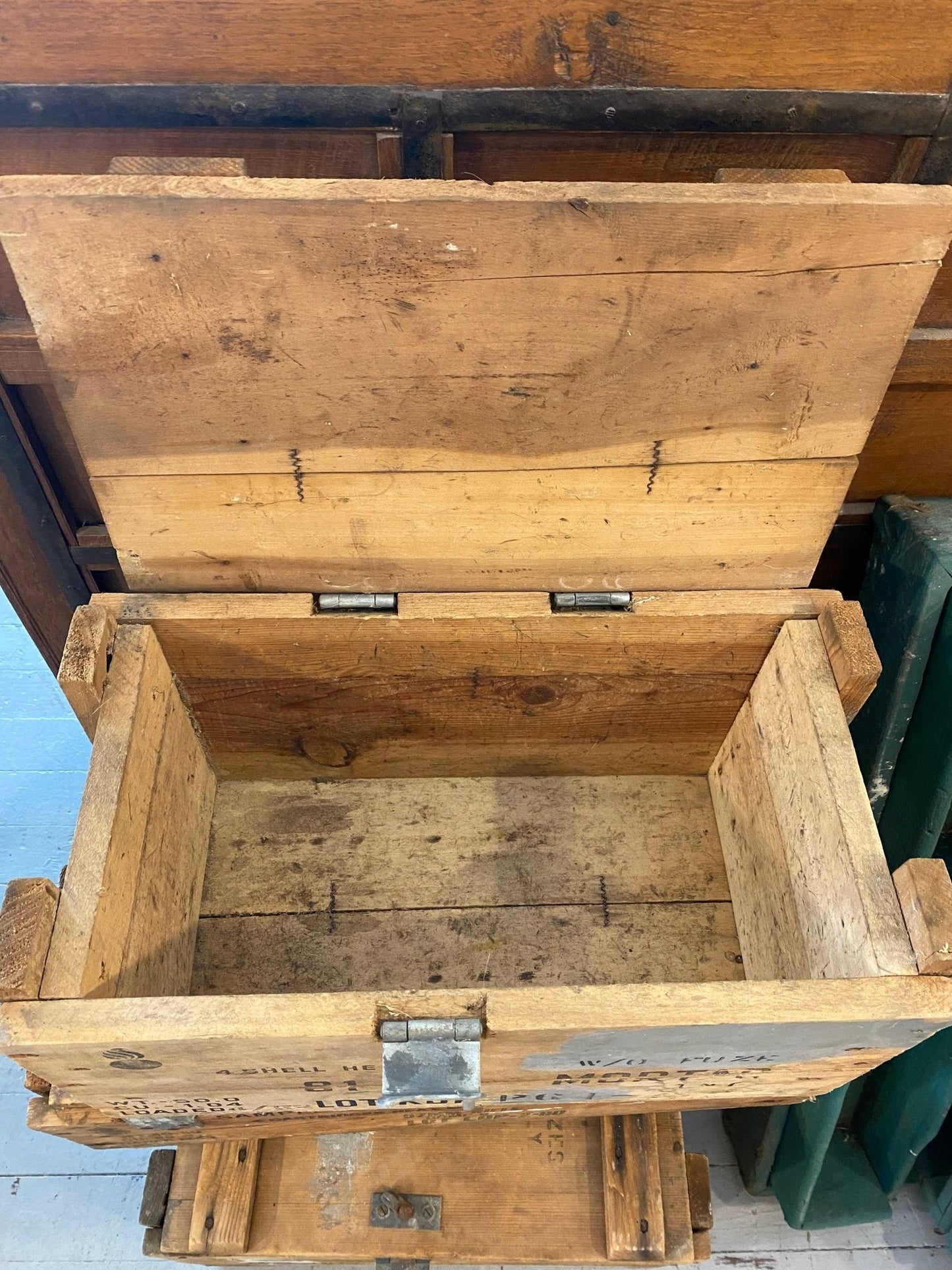 1950's Vintage Ammo Boxes - The Mustard Seed Collection, The Seed