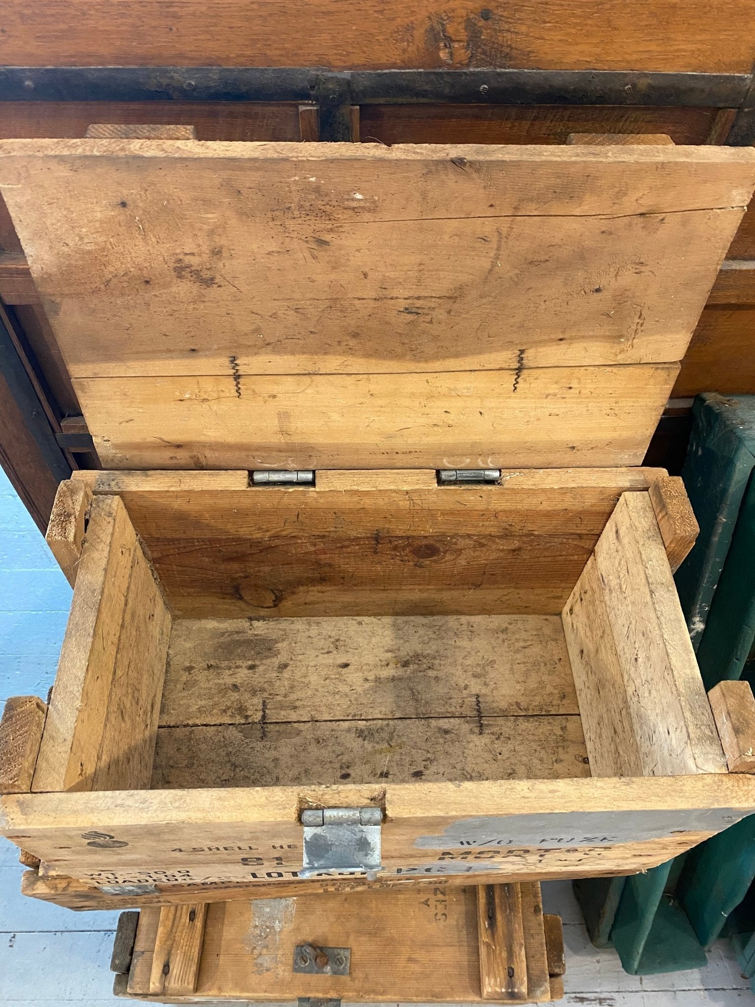 1950's Vintage Ammo Boxes - The Mustard Seed Collection, The Seed