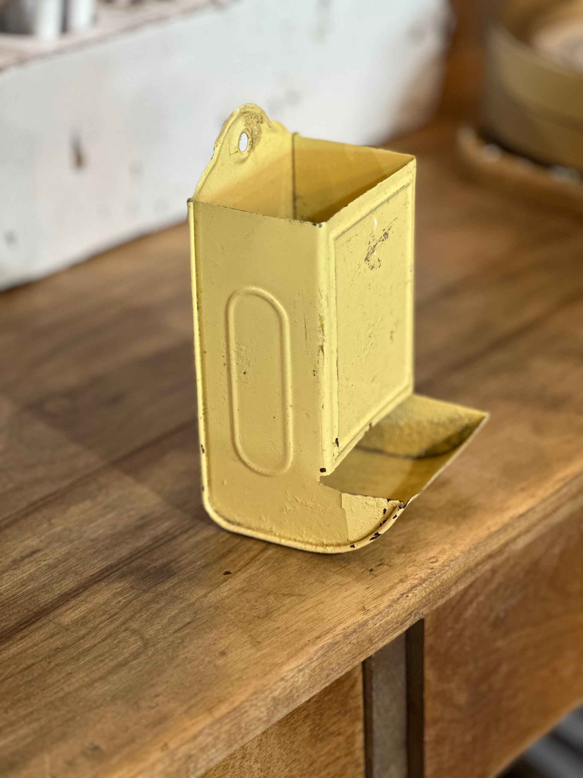 Vintage Metal Match Holder