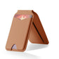 Magnetic Wallet + Mirror Phone Stand: Pink / MagSafe Posh Tech
