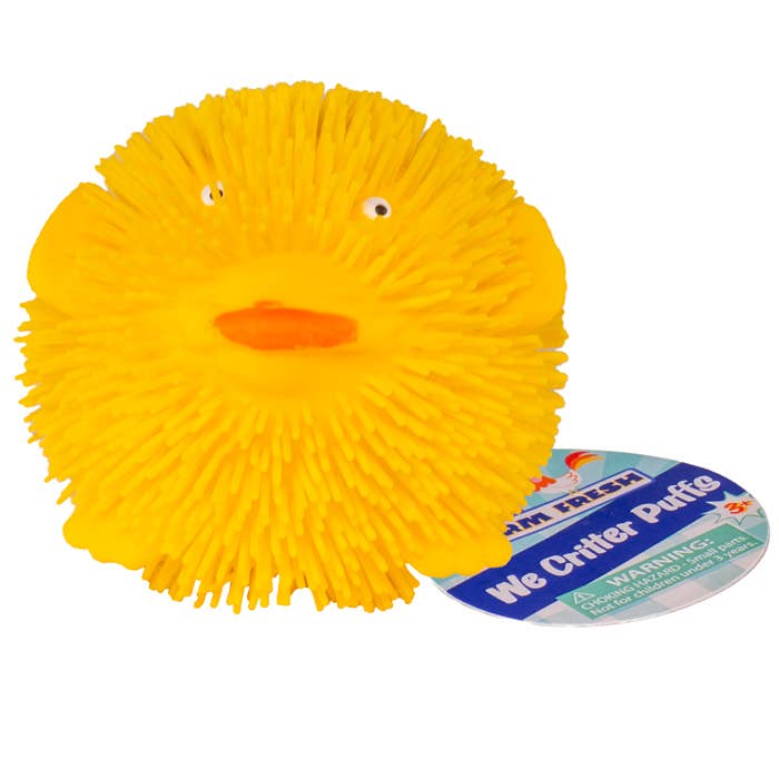Farm Fresh Wee Critter Puffs, Fuzzy, Squishy 2.5" Ball