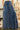 MINERAL WASHED MULIT TIERED SIDE BOHO WIDE LEG Blue Velvet