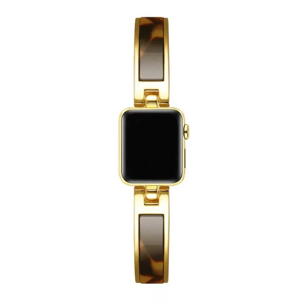Addison Tortoise Metal Band For Apple Watch: Tortoise / Fits All Models Posh Tech