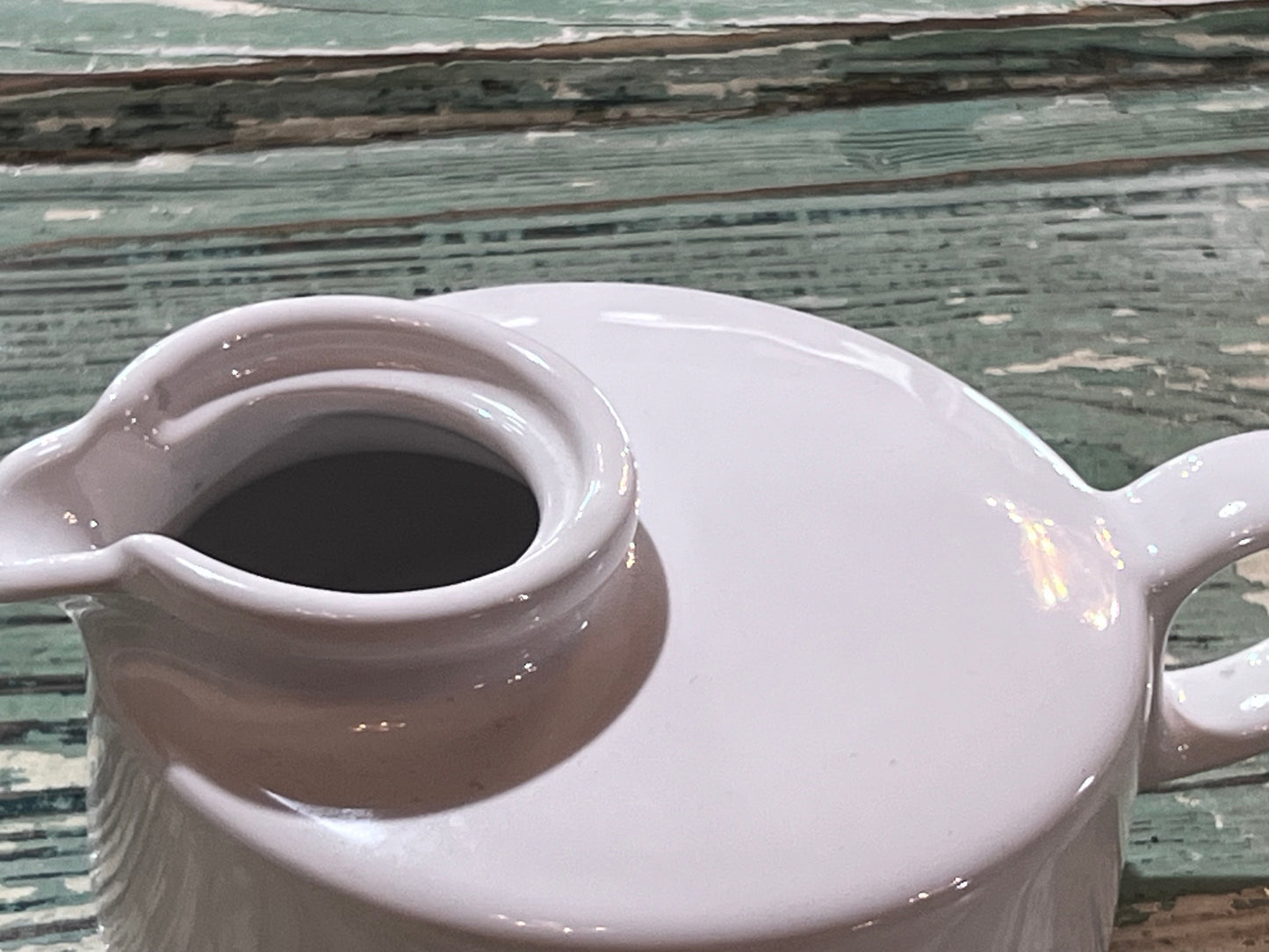 Antique Baby Invalid Feeder Cup Ironstone Hall 1708