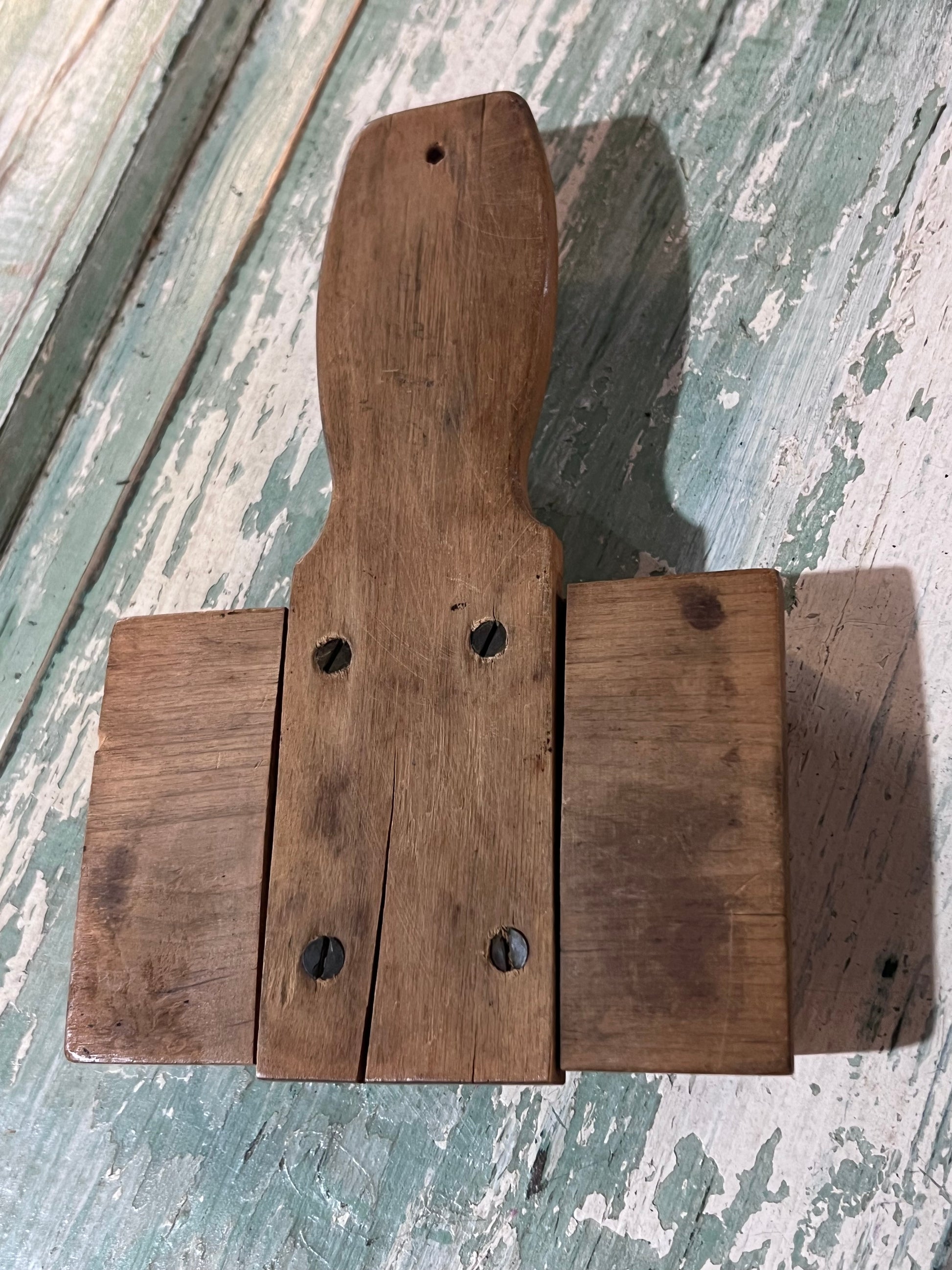 Antique Star Pattern Butter or Shortbread Press Mold