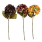 22" Artificial Hydrangea Stem –Fall Theme Large Bloom: Plum Green - The Mustard Seed Collection, The Seed