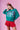 Red Corduroy Pleated Mini Skirt Rareraw