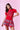 Red Merry Merry Merry Sequin Knit Sweater Rareraw