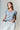 Gray Scallop Edge Puff Sleeve Crop Knit Sweater Rareraw