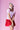 Pink Scallop Edge Puff Sleeve Crop Knit Sweater Rareraw