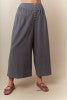 Pull-on Shirring Wide Leg Pants Fantastic Fawn