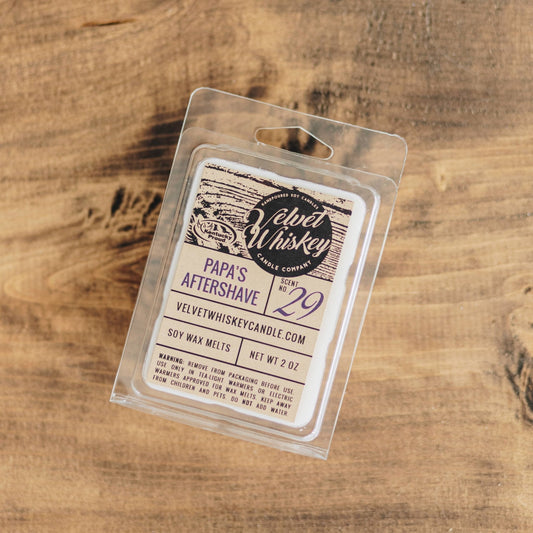 2.5 oz Papa's Aftershave Wax Melt - The Mustard Seed Collection, The Seed