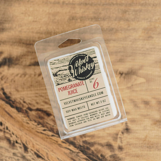 2.5 oz Pomegranate Juice Wax Melt - The Mustard Seed Collection, The Seed