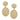 Copy of Long Statement Beaded Tassel Earrings Judson