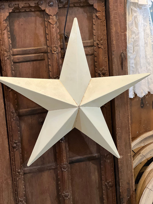 26" Metal Barn Star - The Mustard Seed Collection, The Seed
