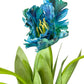 27" Artificial 3-D printed Soft Touch Parrot Rustic Blue Tulip Stem (1) - The Mustard Seed Collection, The Seed