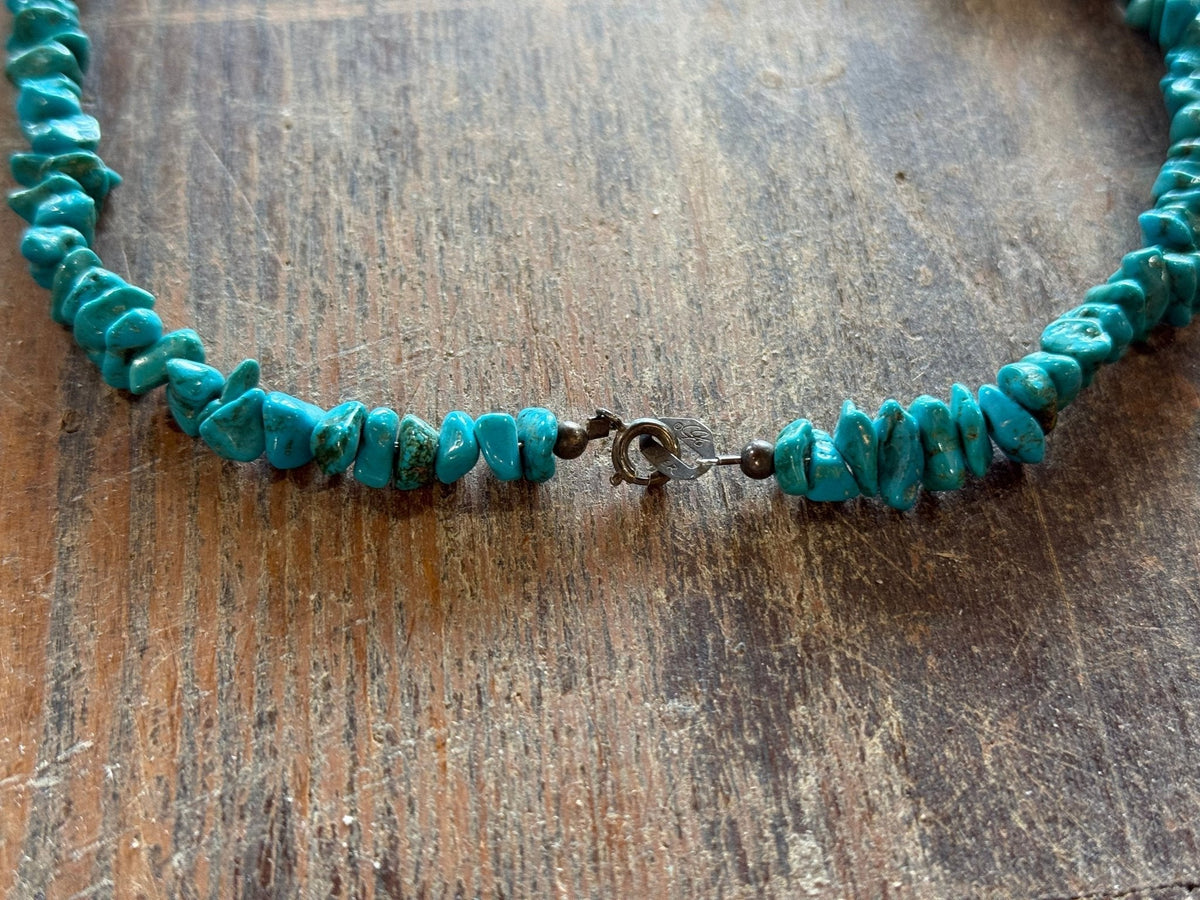 28" Navajo Deep Blue Turquoise - The Mustard Seed Collection, The Seed